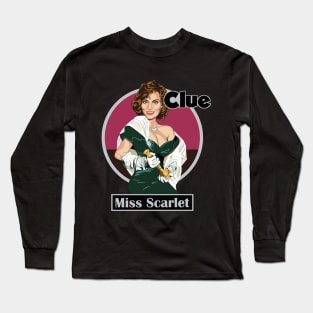 CLUE Miss Scarlet Long Sleeve T-Shirt